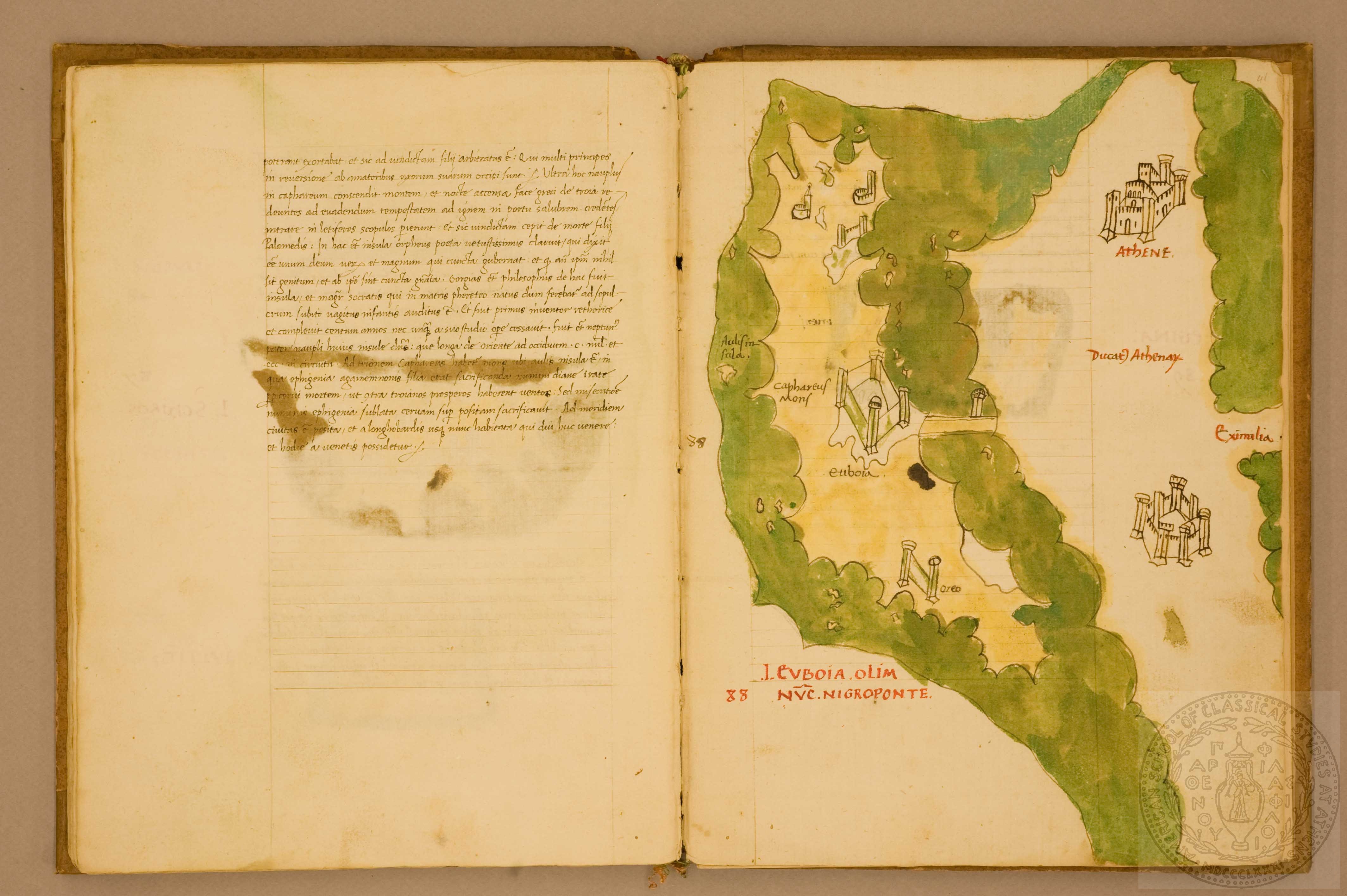 Euboia olim nunc Nigroponte